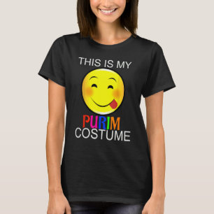 T-shirt C'est mon costume Purim Juif drôle 1