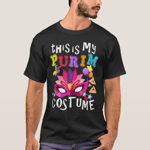 T-shirt C'Est Mon Costume Purim Juif Joyeux Purim Hamant