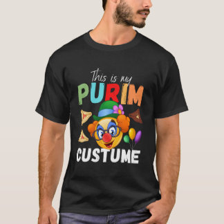T-shirt C'Est Mon Costume Purim Juif Joyeux Purim Hamant