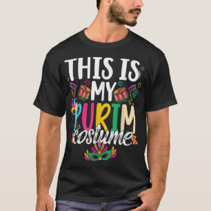 T-shirt C'Est Mon Costume Purim Juif Joyeux Purim Jour 20