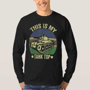 T-shirt C'Est Mon Débardeur Pour Les Soldats Des Bufs Mili