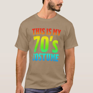 T-shirt C'est mon déguisement des années 70 en famille