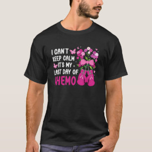 T-shirt C'est mon dernier jour de chimio Survivant Dernier