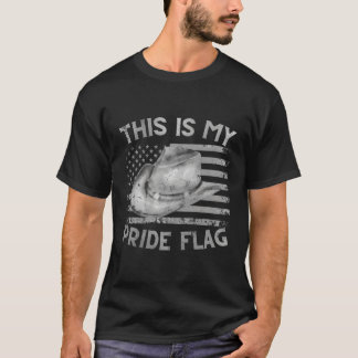 T-shirt C'Est Mon Drapeau De Fierté Américain 4 juillet Va