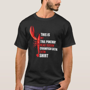 T-shirt C'est mon écrevisse qui mange de l'écrevisse Cajun