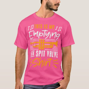 T-shirt C'Est Mon Emptyage De La Vanne À Souches Trompette