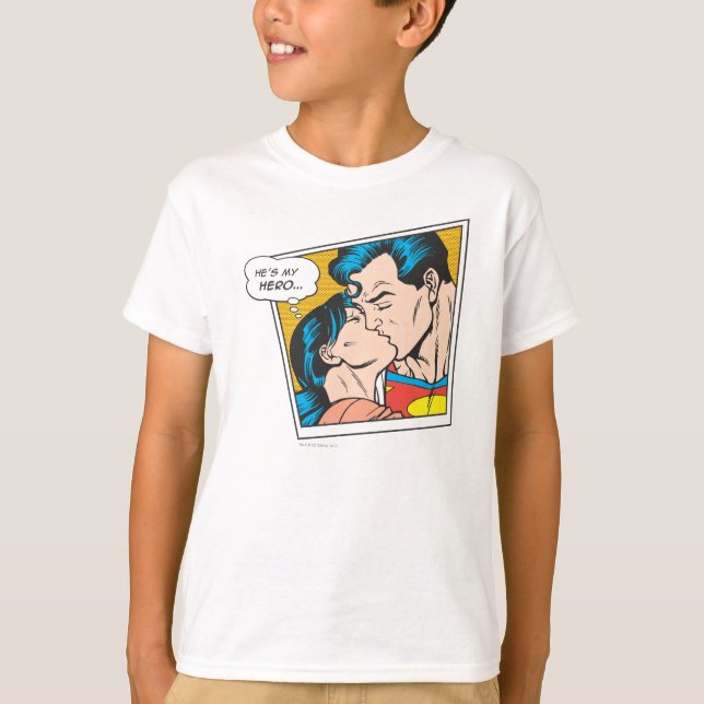 T-shirt C'est mon héros (Devant)