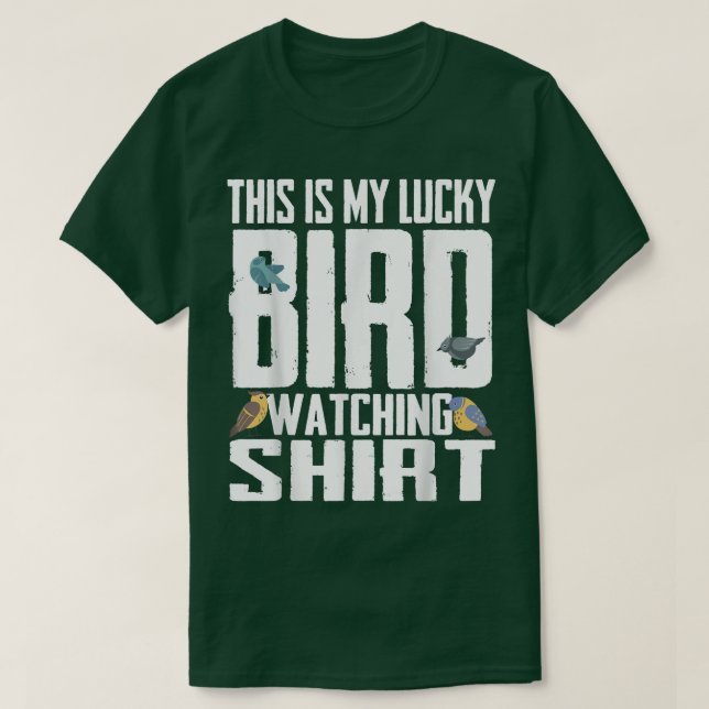 T-shirt C'Est Mon Heureux Oiseau Qui Regarde L'Amoureux De (Design devant)