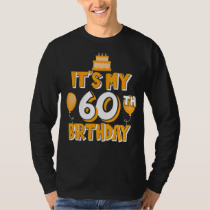 T-shirt C'est mon idée de fête du 60e anniversaire pour lu