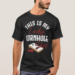 T-shirt C'Est Mon Lucky Cornhole Chemise Sac Lover Funny C