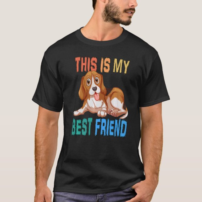 T-shirt C'Est Mon Meilleur Ami Pour Les Propriétaires De C (Devant)