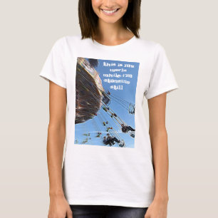 T-shirt C'est mon monde tandis que je me tiens tranquille