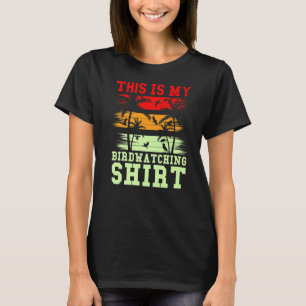 T-shirt C'Est Mon Oiseau Observateur
