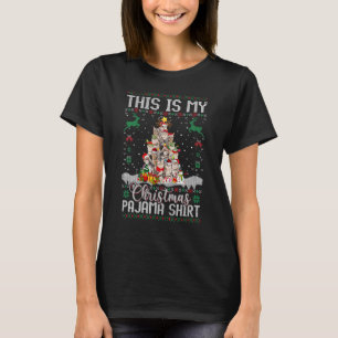 T-shirt C'Est Mon Pajama De Noël American Shorthair Ca
