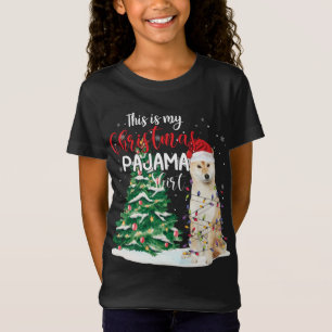 T-Shirt C'Est Mon Pajama De Noël Drôle Shiba Inu Chien Lo