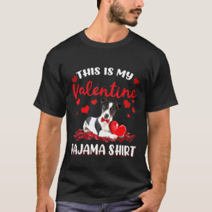 T-shirt C'Est Mon Pajama Valentin Jack Russell Chien Homme