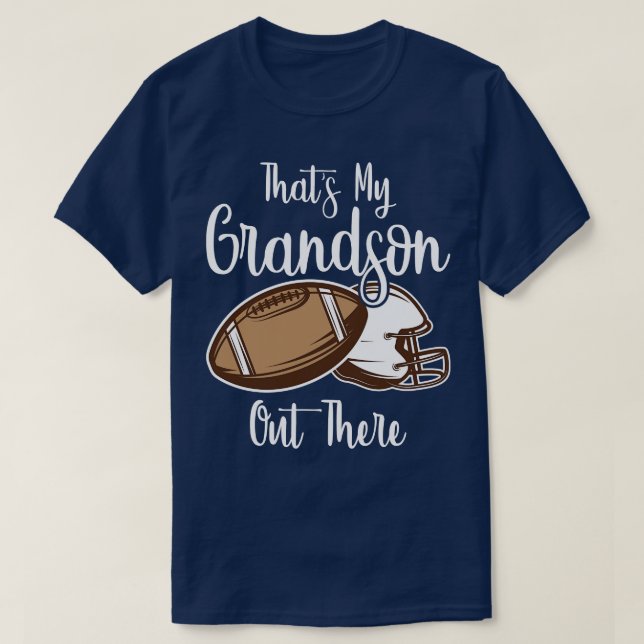 T-shirt C'Est Mon Petit-Fils Là-Bas (Design devant)