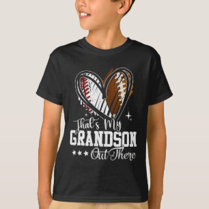 T-shirt C'est Mon Petit-Fils Là-Bas Football Football