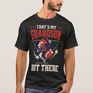 T-shirt C'Est Mon Petit-Fils Là-Bas, Grand-Mère Drôle