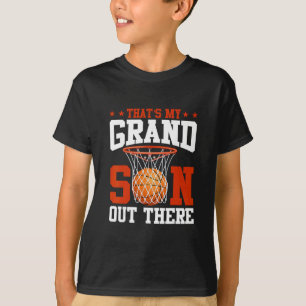 T-shirt C'est mon petit-fils là-bas Sketll Grand-mère Gran