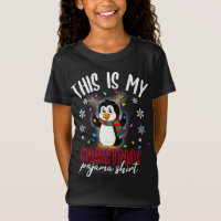 C'Est Mon Pjama De Noël Pingouin De Noël