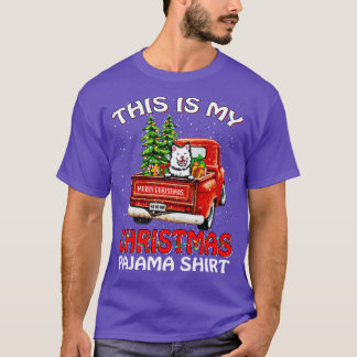 T-shirt C'Est Mon Portable Finlandais De Pyjama De Noël