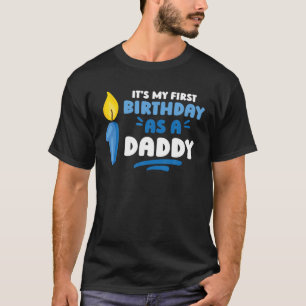 T-shirt C'est mon premier anniversaire en tant que papa fê