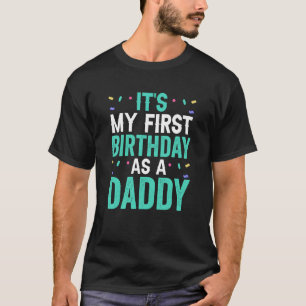 T-shirt C'est mon premier anniversaire en tant que papa fê