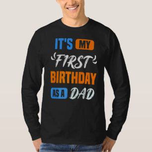 T-shirt C'est mon premier anniversaire en tant que papa pa