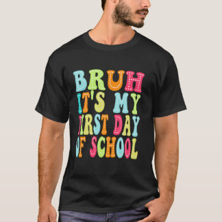 T-shirt C'est mon premier jour d'école les enfants profess