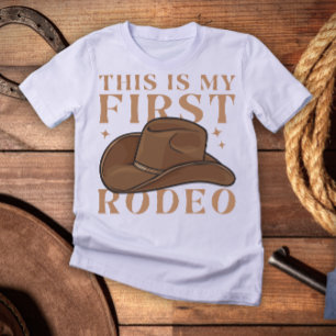 T-shirt C'Est Mon Premier Rodéo Amusant Bullfighter Qui Di