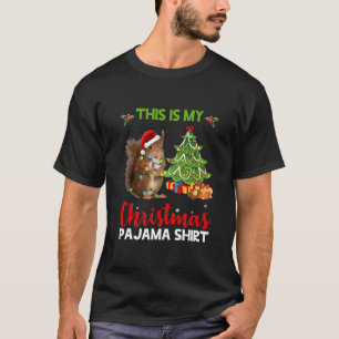 T-shirt C'Est Mon Pyjama Chemise De Noël Père Noël