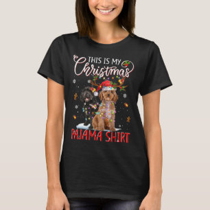 T-shirt C'est mon pyjama de Noël Apoo Lumières de Noël 