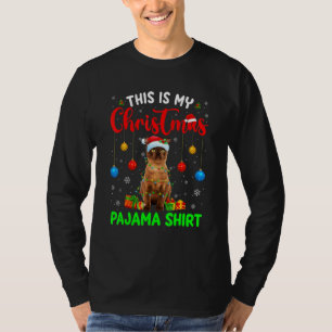 T-shirt C'Est Mon Pyjama De Noël Chat Birman Arbre De Noël