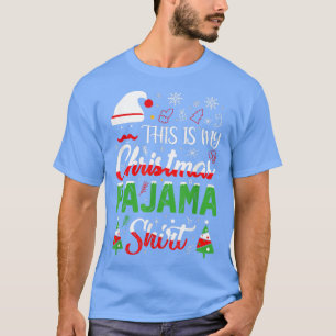 T-shirt C'Est Mon Pyjama De Noël Chemise De Noël Famille T