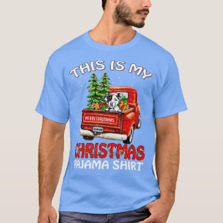 T-shirt C'Est Mon Pyjama De Noël Chirt Pit Taureau T