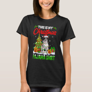 T-shirt C'est mon pyjama de Noël Jack Russell Terrier