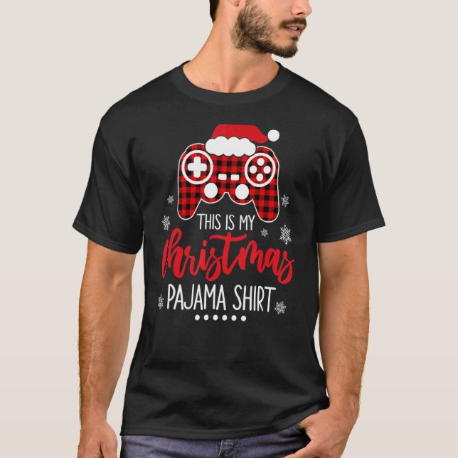 T-shirt C'Est Mon Pyjama De Noël Joyeux Noël 6 (Devant)