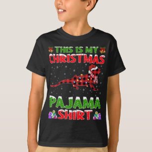 T-shirt C'Est Mon Pyjama De Noël Le Dragon Noir