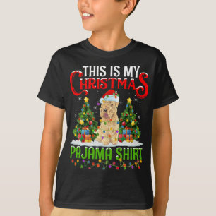 T-shirt C'Est Mon Pyjama De Noël Roue Terrier Christ