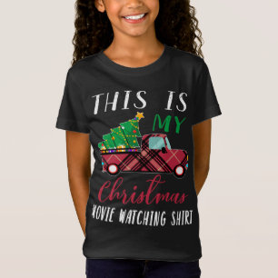 T-Shirt C'Est Mon Pyjama Rouge Camion De Noël Drôle Christ