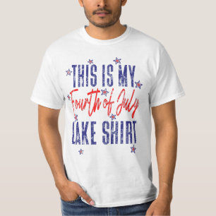 T-shirt C'est mon quatrième de chemise de lac july