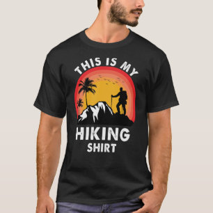 T-shirt C'Est Mon Randonneur De Randonnée Randonnée En Ple