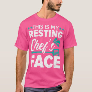 T-shirt C'Est Mon Repose Chefs Face Cuisine Gangster Cul