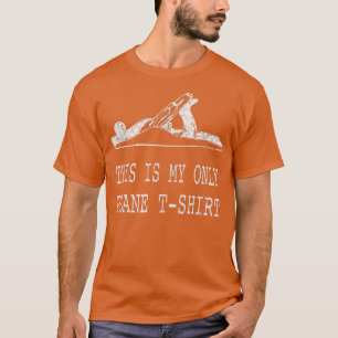 T-shirt C'est mon seul plan amusant jeu de peluche