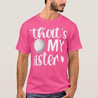 T-shirt C'Est Mon Soeur Volleyball Soeur Volleyball Brot V
