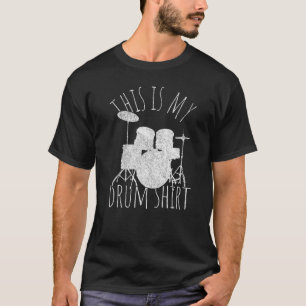 T-shirt C'Est Mon Tambour Drôle Drummer Drumming Ensemble