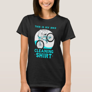 T-shirt C'Est Mon Vélo Nettoyage Lave Laver Vélo