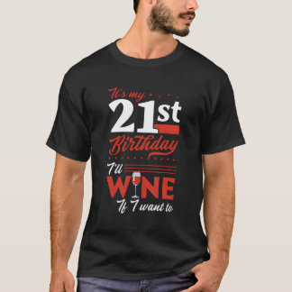 T-shirt C'Est Mon Vin Si Je Veux Vivre