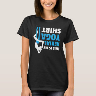 T-shirt C'est mon yoga aérien  Workout de méditation maman